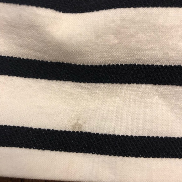 Anthropologie Maeve Chessia Dress Navy White 8 - Picture 7 of 8